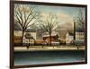 Suburbs; Banlieue-Henri Rousseau-Framed Giclee Print