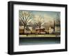 Suburbs; Banlieue-Henri Rousseau-Framed Giclee Print