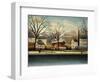 Suburbs; Banlieue-Henri Rousseau-Framed Giclee Print