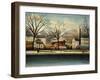 Suburbs; Banlieue-Henri Rousseau-Framed Giclee Print