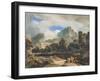 Suburbs of an Ancient City-John Varley-Framed Giclee Print