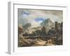 Suburbs of an Ancient City-John Varley-Framed Giclee Print