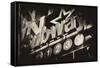 Subway and City Art - Subway Sign-Philippe Hugonnard-Framed Stretched Canvas