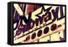 Subway and City Art - Subway Sign-Philippe Hugonnard-Framed Stretched Canvas