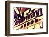 Subway and City Art - Subway Sign-Philippe Hugonnard-Framed Photographic Print