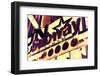 Subway and City Art - Subway Sign-Philippe Hugonnard-Framed Photographic Print