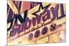 Subway and City Art - Subway Sign-Philippe Hugonnard-Mounted Photographic Print