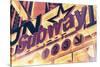 Subway and City Art - Subway Sign-Philippe Hugonnard-Stretched Canvas