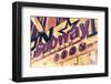 Subway and City Art - Subway Sign-Philippe Hugonnard-Framed Photographic Print