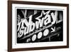 Subway and City Art - Subway Sign-Philippe Hugonnard-Framed Photographic Print