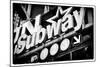 Subway and City Art - Subway Sign-Philippe Hugonnard-Mounted Photographic Print