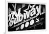 Subway and City Art - Subway Sign-Philippe Hugonnard-Framed Photographic Print