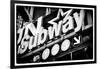 Subway and City Art - Subway Sign-Philippe Hugonnard-Framed Photographic Print