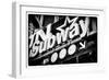 Subway and City Art - Subway Sign-Philippe Hugonnard-Framed Photographic Print