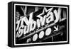 Subway and City Art - Subway Sign-Philippe Hugonnard-Framed Stretched Canvas