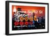 Subway and City Art - Times Square - 42 Street Station-Philippe Hugonnard-Framed Photographic Print