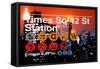 Subway and City Art - Times Square - 42 Street Station-Philippe Hugonnard-Framed Stretched Canvas