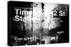 Subway and City Art - Times Square - 42 Street Station-Philippe Hugonnard-Stretched Canvas