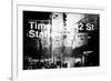 Subway and City Art - Times Square - 42 Street Station-Philippe Hugonnard-Framed Photographic Print