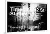 Subway and City Art - Times Square - 42 Street Station-Philippe Hugonnard-Framed Photographic Print