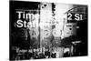 Subway and City Art - Times Square - 42 Street Station-Philippe Hugonnard-Stretched Canvas