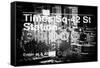 Subway and City Art - Times Square - 42 Street Station-Philippe Hugonnard-Framed Stretched Canvas