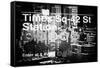 Subway and City Art - Times Square - 42 Street Station-Philippe Hugonnard-Framed Stretched Canvas