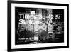 Subway and City Art - Times Square - 42 Street Station-Philippe Hugonnard-Framed Photographic Print