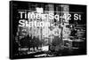 Subway and City Art - Times Square - 42 Street Station-Philippe Hugonnard-Framed Stretched Canvas