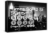 Subway and City Art - Times Square - 42 Street Station-Philippe Hugonnard-Framed Stretched Canvas