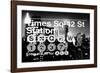 Subway and City Art - Times Square - 42 Street Station-Philippe Hugonnard-Framed Photographic Print