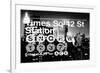 Subway and City Art - Times Square - 42 Street Station-Philippe Hugonnard-Framed Photographic Print