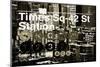 Subway and City Art - Times Square - 42 Street Station-Philippe Hugonnard-Mounted Premium Photographic Print