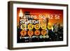 Subway and City Art - Times Square - 42 Street Station-Philippe Hugonnard-Framed Photographic Print