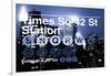 Subway and City Art - Times Square - 42 Street Station-Philippe Hugonnard-Framed Photographic Print