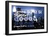 Subway and City Art - Times Square - 42 Street Station-Philippe Hugonnard-Framed Photographic Print