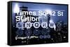 Subway and City Art - Times Square - 42 Street Station-Philippe Hugonnard-Framed Stretched Canvas