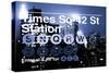 Subway and City Art - Times Square - 42 Street Station-Philippe Hugonnard-Stretched Canvas