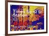 Subway and City Art - Times Square - 42 Street Station-Philippe Hugonnard-Framed Photographic Print