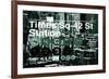 Subway and City Art - Times Square - 42 Street Station-Philippe Hugonnard-Framed Photographic Print