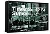 Subway and City Art - Times Square - 42 Street Station-Philippe Hugonnard-Framed Stretched Canvas