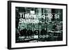 Subway and City Art - Times Square - 42 Street Station-Philippe Hugonnard-Framed Photographic Print