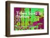 Subway and City Art - Times Square - 42 Street Station-Philippe Hugonnard-Framed Photographic Print