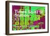 Subway and City Art - Times Square - 42 Street Station-Philippe Hugonnard-Framed Photographic Print