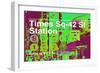 Subway and City Art - Times Square - 42 Street Station-Philippe Hugonnard-Framed Photographic Print