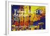 Subway and City Art - Times Square - 42 Street Station-Philippe Hugonnard-Framed Photographic Print