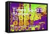 Subway and City Art - Times Square - 42 Street Station-Philippe Hugonnard-Framed Stretched Canvas