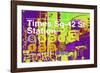 Subway and City Art - Times Square - 42 Street Station-Philippe Hugonnard-Framed Photographic Print