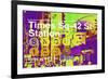 Subway and City Art - Times Square - 42 Street Station-Philippe Hugonnard-Framed Photographic Print