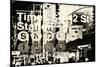 Subway and City Art - Times Square - 42 Street Station-Philippe Hugonnard-Mounted Photographic Print